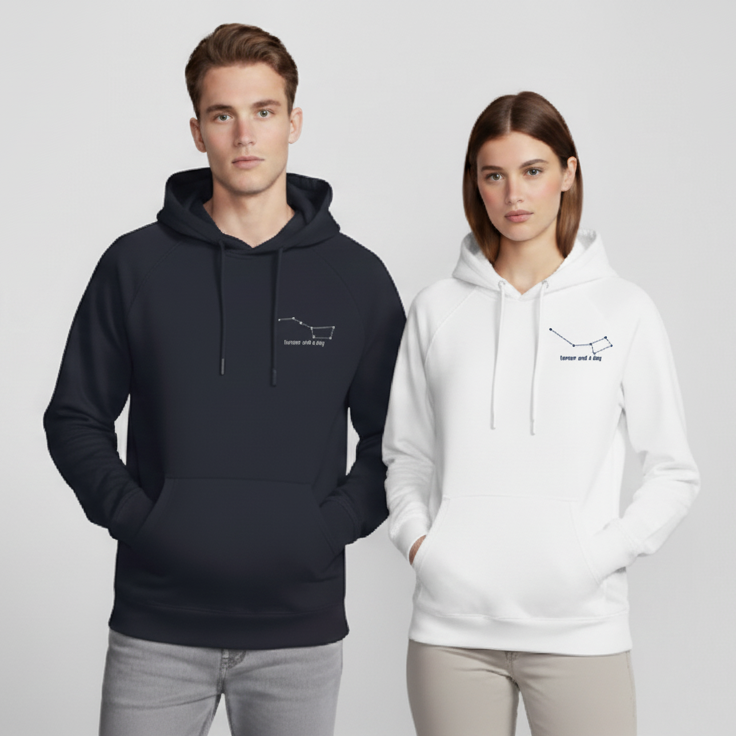 Суитчъри за Двойки „Голяма и Малка Мечка“ – Бродирани, Персонализирани, Идеални за Подарък