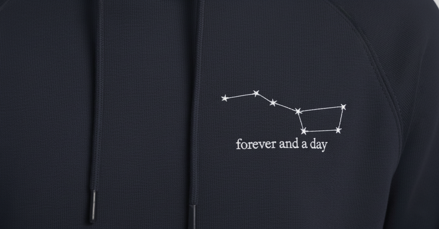 Суитчъри за Двойки „Голяма и Малка Мечка“ – Бродирани, Персонализирани, Идеални за Подарък